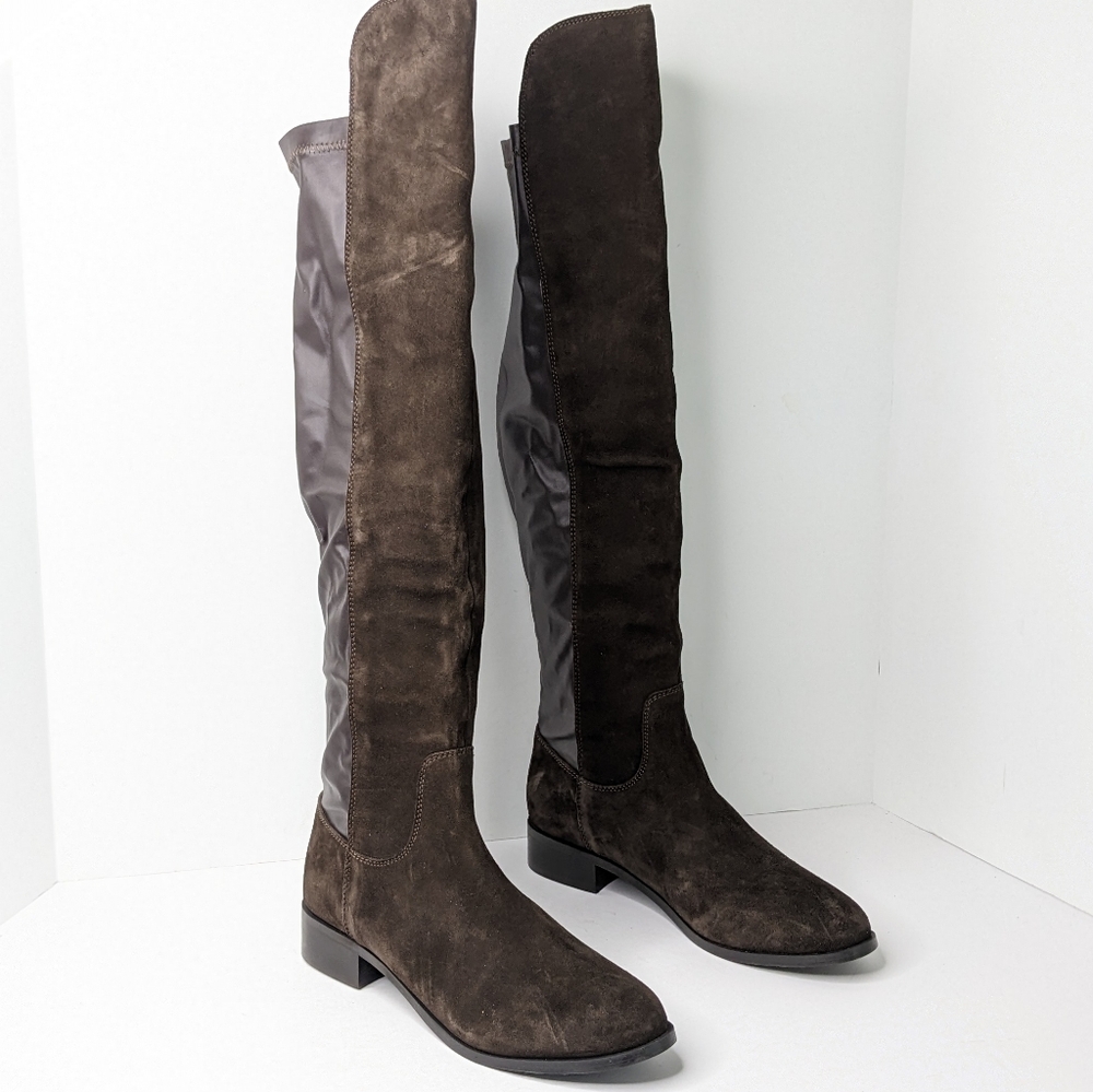 Enjoiya Tall Riding Boots, Brown, Women's 10